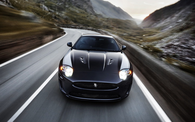 black, Jaguar XKR, jaguar, 1080P, sports, xkr, car