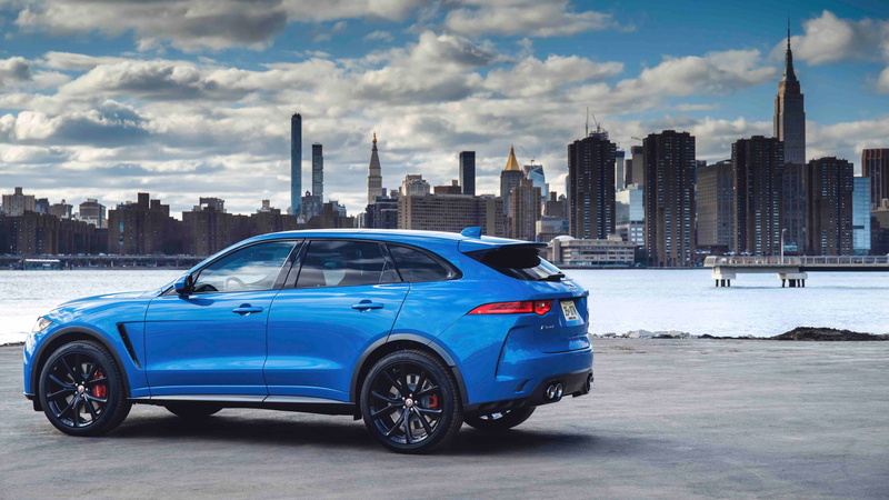 4K, 2019 Cars, 4K, Jaguar F-Pace SVR, SUV