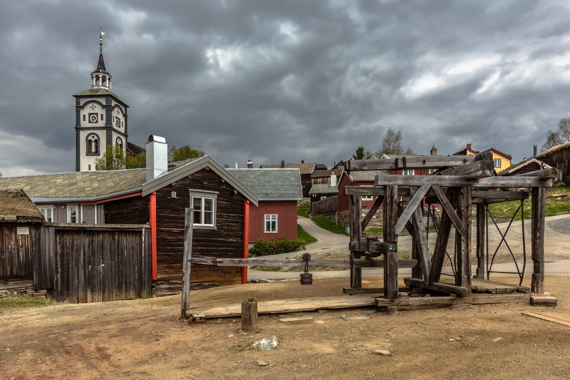 history, church, day, cloud - sky, the past, 1080P, sky, building, ominous, overcast, architecture, house, outdoors, nature, built structure, tower, storm
