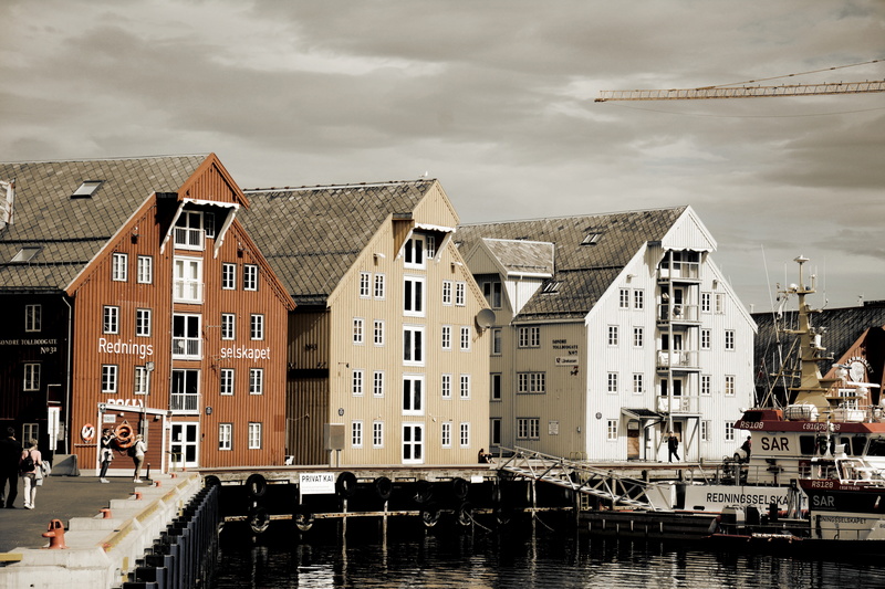 norway, beige, building, nature, house, boat, white, photography, port, mode of transportation, residential district, no people, clouds, architecture, day