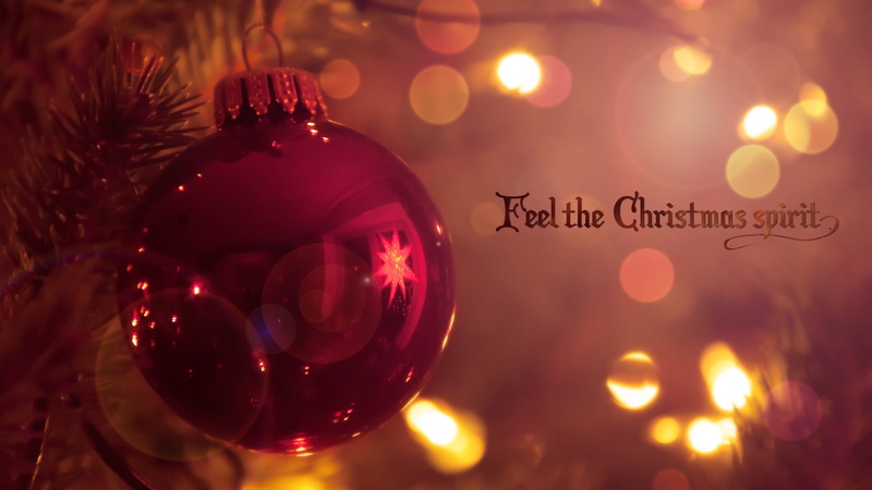 purple, message, feel the christmas spirit, reflection, no people, light - natural phenomenon, shape, the inscription, red, holiday, baubles, feel, indoors