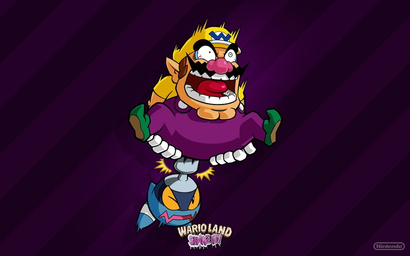 1080P, Wario, Nintendo, Wario Land: Shake it!, Video Game