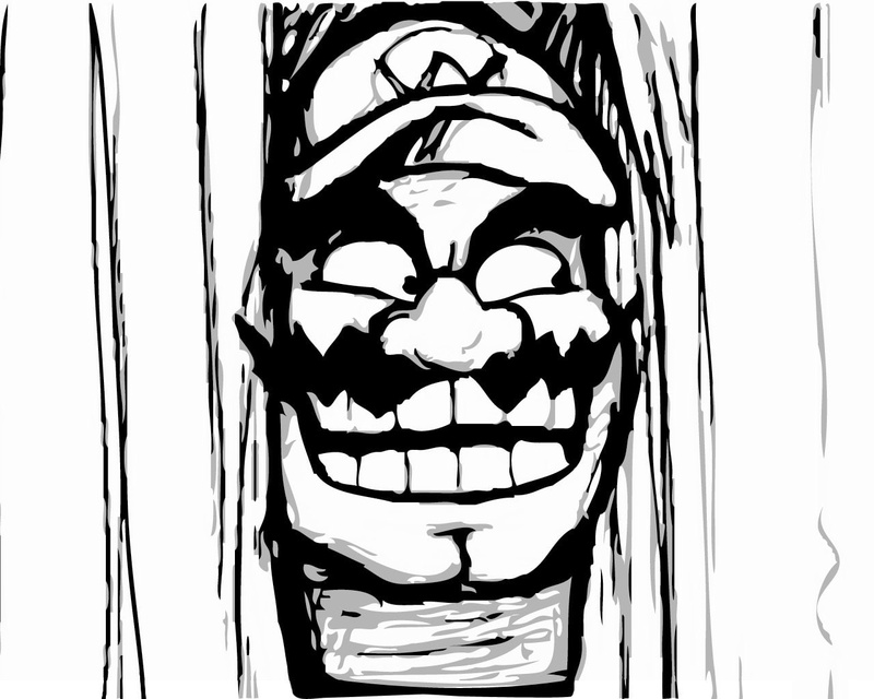 Video Game, Wario, 720P, Crossover, The Shining