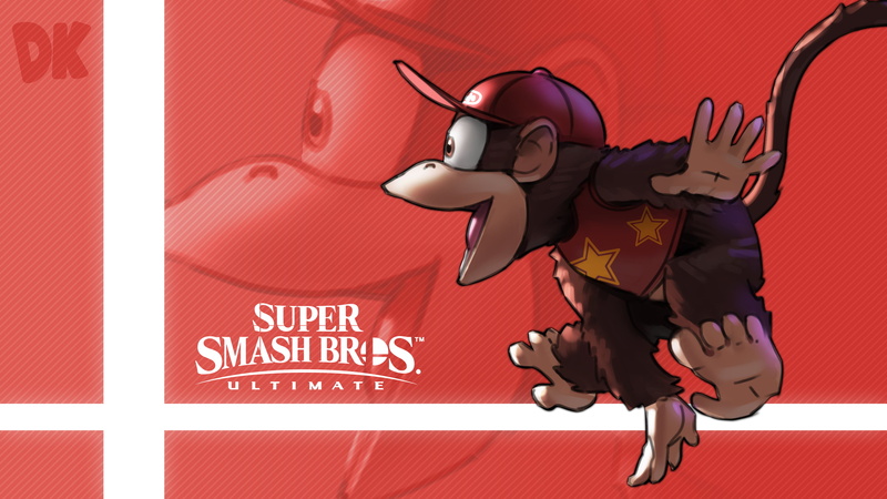 2K, Video Game, Diddy Kong, Super Smash Bros. Ultimate