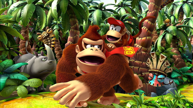 donkey kong country returns, 1080P