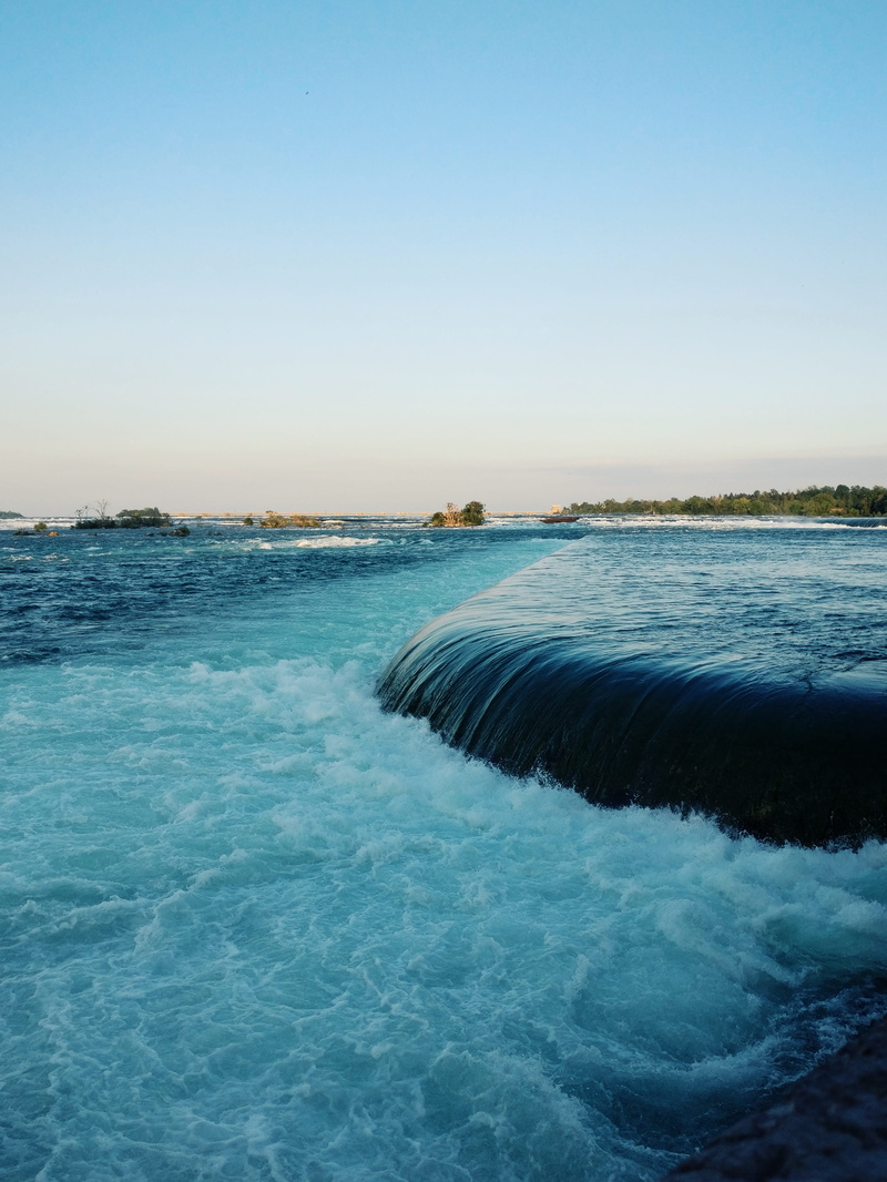 waves, clear sky, bubble, water, no people, nature, canada, water splash, tranquil scene, motion, flowing, waterfall, summer, hd, seafoam