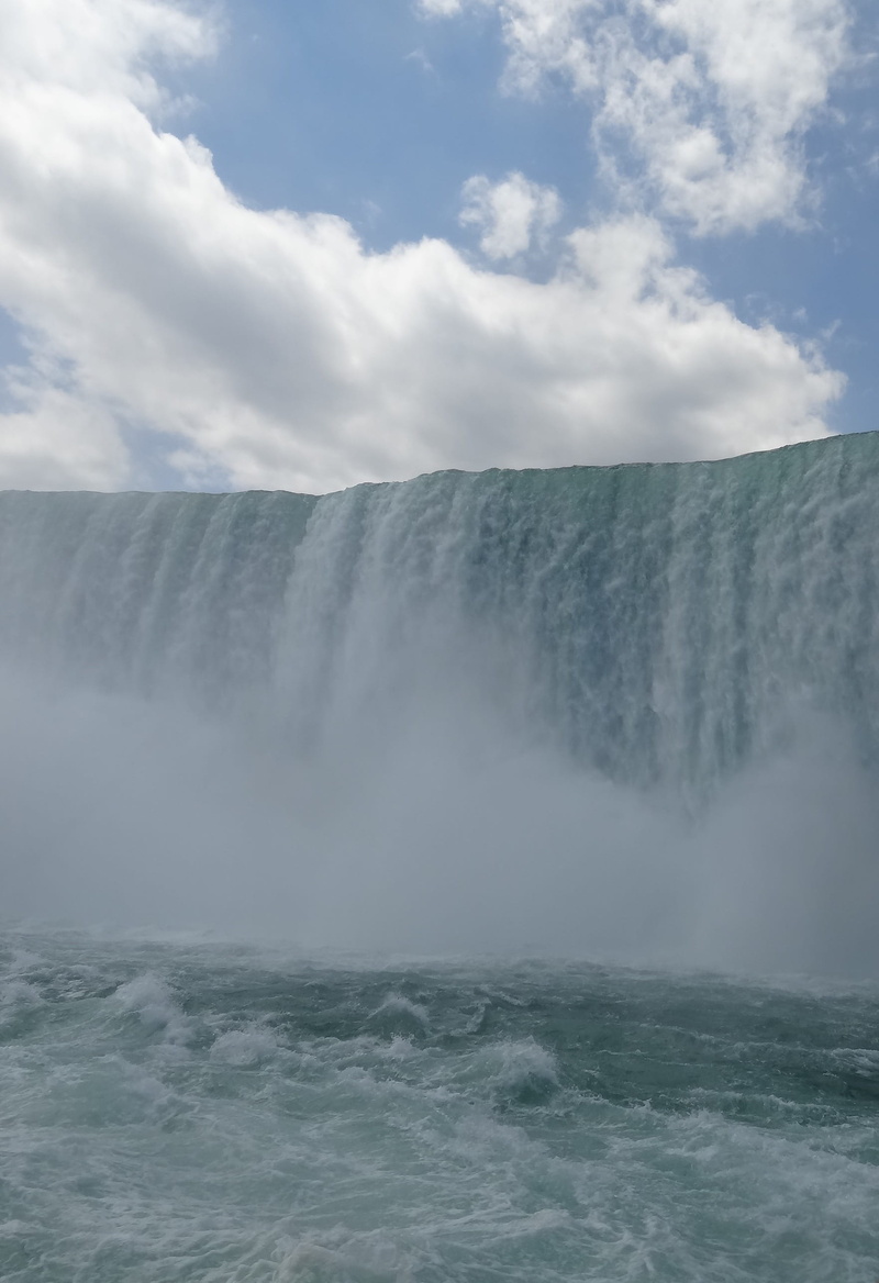 wave, nature, splashing, flowing, outdoors, cloud - sky, Niagara, niagara waterfalls, Canda, beauty in nature, power in nature, long exposure, motion, flowing water
