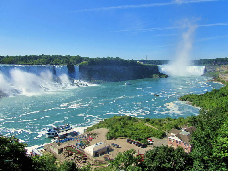falls, canada, waterfalls, nature, niagara, 720P