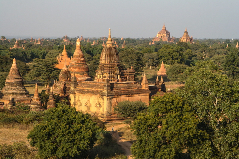 travel, burma, spirituality, building exterior, travel destinations, tree, buddha, belief, nature, places of interest, no people, light, sky, dome, built structure