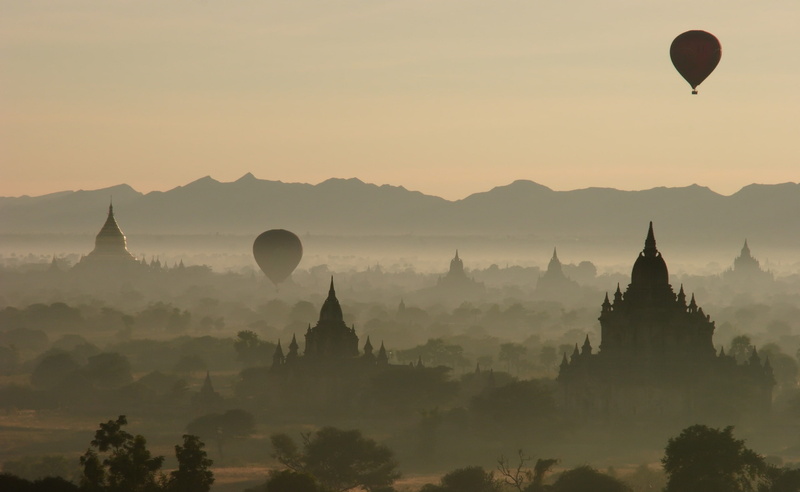 history, Guni, building exterior, spirituality, religion, the past, sky, belief, ancient civilization, outdoors, hot air balloon, two, 2K, Balloons, travel