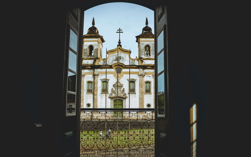 spirituality, church building, brazil, historia, outdoors, igreja, travel destinations, minas gerais, sky, building exterior, the past, place of worship