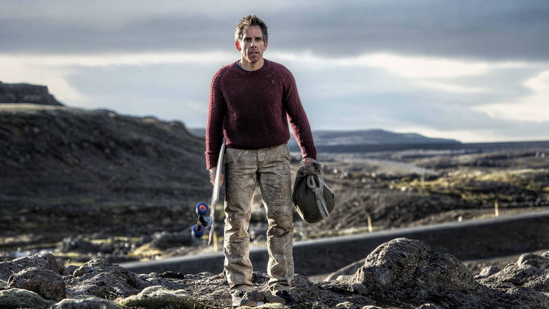 mountain, ben, stiller, sky, young adult, outdoors, rock - object, clothing, full length, front view, one person, standing, mud, adult, portrait, The Secret Life of Walter Mitty