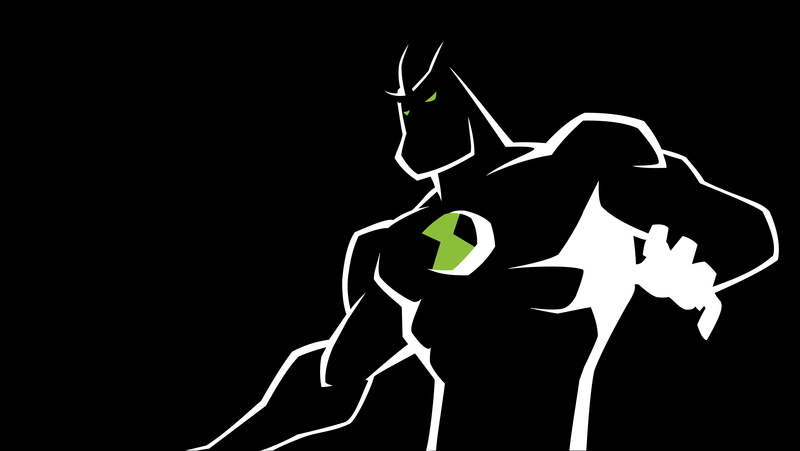 minimalism, 8K, Alien X, Ben 10