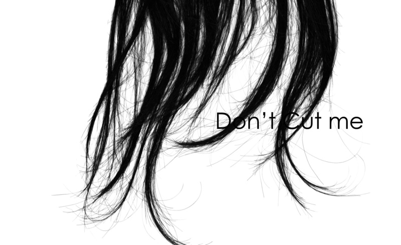 dont cut me, body part, studio shot, Hair, t, Aero, overlay, creative design, text, don, dont, long hair, indoors, copy space, human body part, Creative