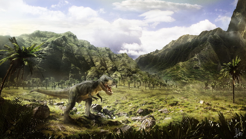 animal themes, nature, day, sky, beauty in nature, growth, animal wildlife, no people, animals in the wild, mountain, plant, dinosaurs, animal, cloud - sky