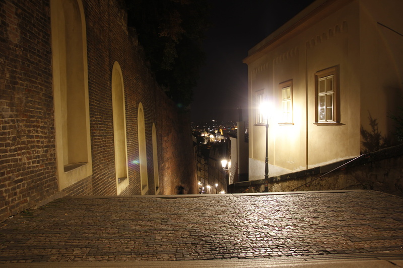 residential district, built structure, architecture, house, city, wall - building feature, building, night, street light, street, 5K, alley, outdoors