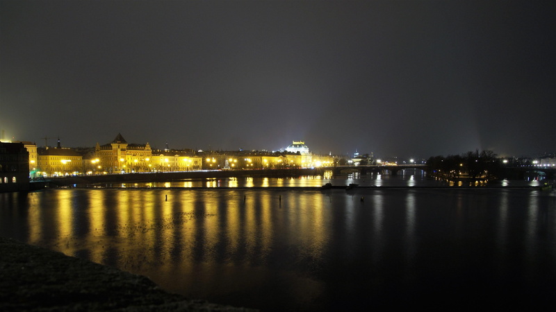 water, no people, reflection, illuminated, bridge, prag, waterfront, bridge - man made structure, connection, built structure, transportation, outdoors