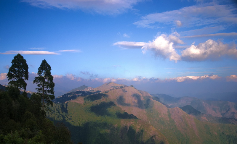 cloudscape, land, pine, mountain Range, 2K, tourist, sunrise, Nature, holiday, hill, sport, pine tree, plant, light, travel, cloud, terrain, hiking, tranquility