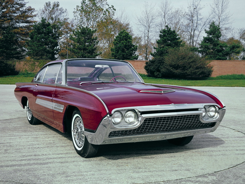 ford, 1080P, luxury, concept, 1963, italien, thunderbird, classic