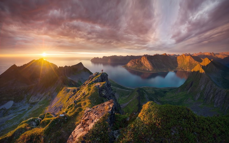 Scenery, 1080P, sunset, breathtaking, Nature