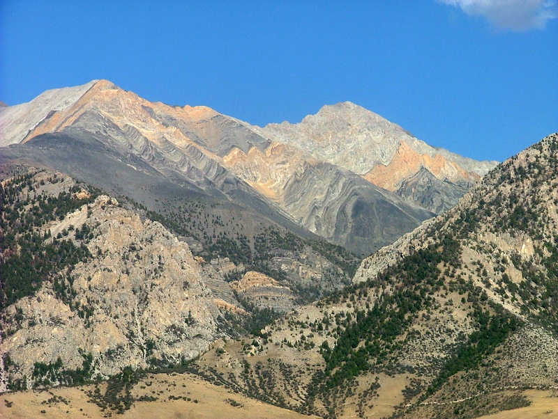 Idaho, sunlight, climate, outdoors, hill, scenics, beauty in nature, day, United States, sky, peak, public domain, highest, Mountains, arid climate, mountain