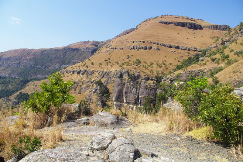 day, environment, eroded, formations, scenery, formation, south africa, wilderness, nature, mountain, tranquility, rock, panorama, non-urban scene, plant