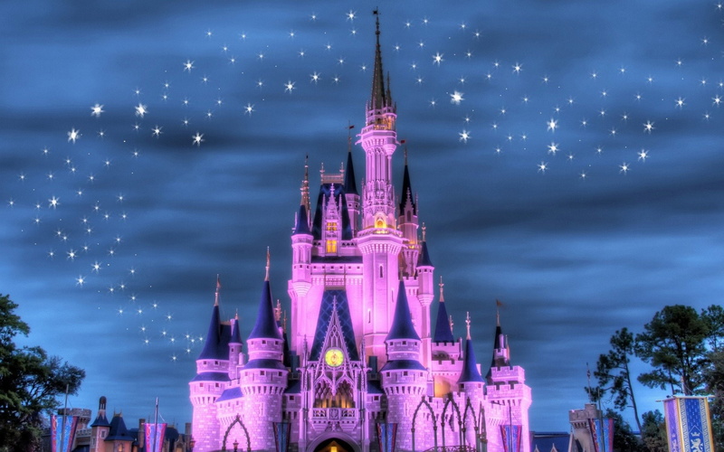 Disney, 1080P, Castle, Disneyland