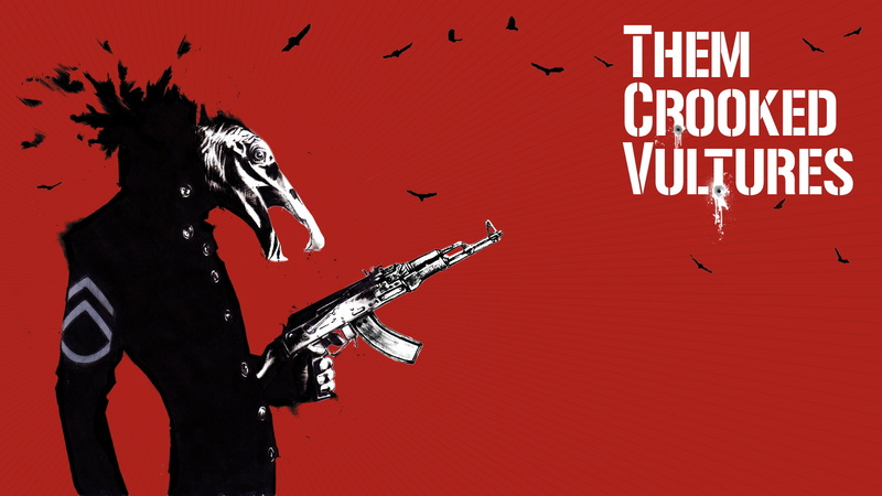 Them Crooked Vultures, 1080P, Band (Music)