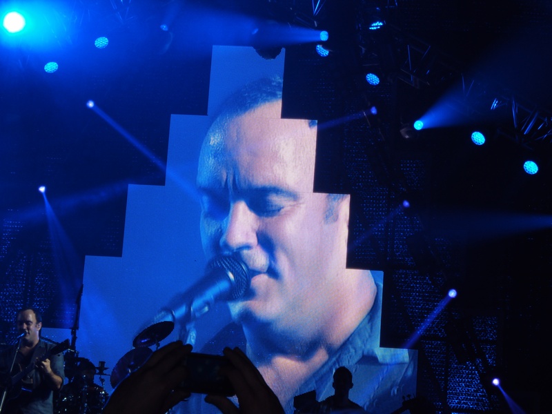 headshot, music, input device, song, musician, stage - Performance Space, night, 2K, dave matthews, adult, enjoyment, illuminated, stage, mouth open, party - Social Event