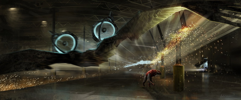 Spider-Man, motion, arts culture and entertainment, 1080P, Vulture (Marvel Comics), leisure activity, digital composite, architecture, wet, indoors, Spider-Man: Homecoming