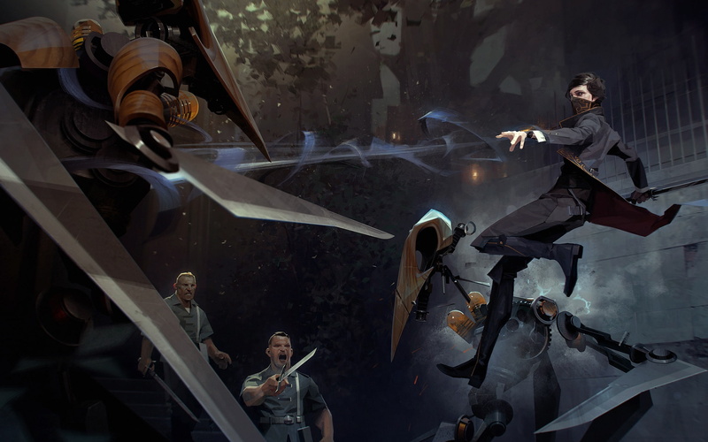 Art, 1080P, Bethesda, Arkane Studios, Emily, Girl, Dishonored 2, Look, Robot, Enemies, Bethesda Softworks