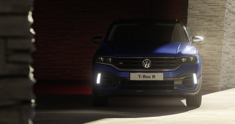 Car, Volkswagen, Volkswagen T-Roc, SUV, Vehicle, Blue Car, 4K