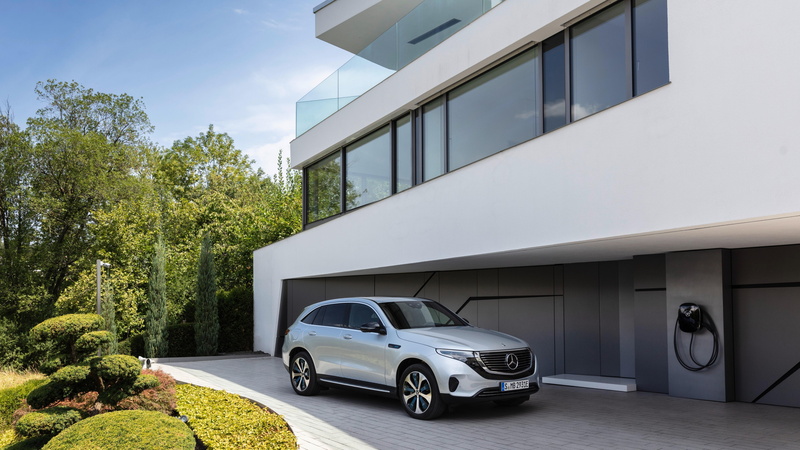 SUV, 8K, 2020 Cars, electric cars, Mercedes-Benz EQC, 8K