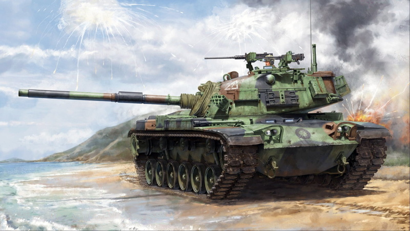 1080P, Main battle tank, MBT, CM-11, Brave Tiger, The armed forces of the Republic of China
