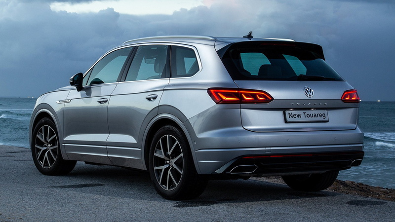 Volkswagen, Crossover Car, Volkswagen Touareg R-Line, 1080P, Mid-Size Car, Silver Car, Car, Luxury Car, SUV