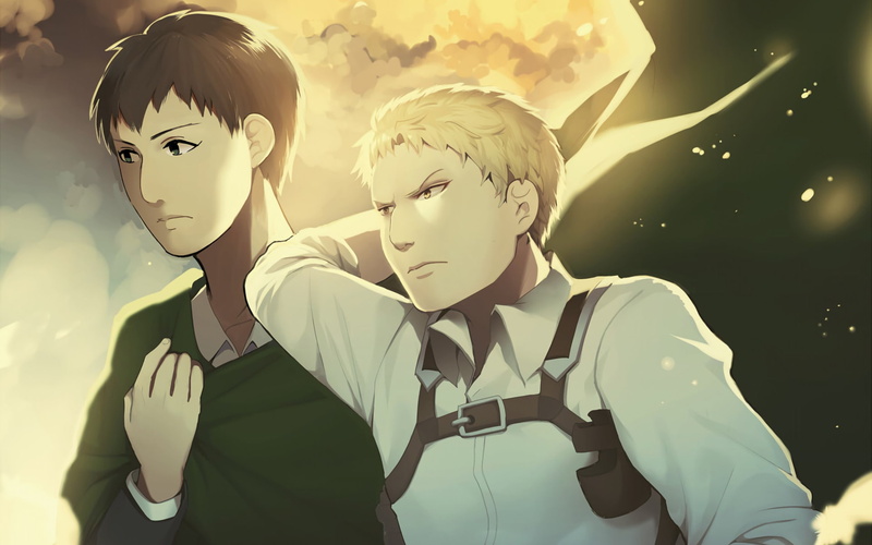 Attack On Titan, Anime, Reiner Braun, 1080P, Bertholdt Hoover