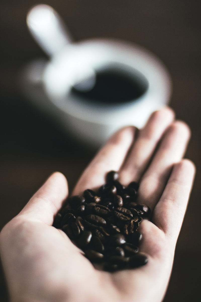 person, human body part, wood, hands, brown, colours, hot drink, unrecognizable person, cologne, coffee, 5K, dark, wood table, coffee - drink, warm, food
