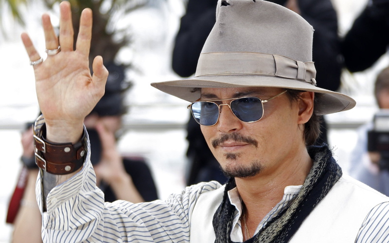adult, one person, focus on foreground, fashion, sunglasses, 2K, day, depp, hat, lifestyles, real people, johnny, Male celebrities, hollywood, Johnny Depp