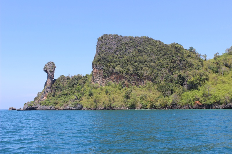 outdoors, tranquility, sky, scenics - nature, waterfront, thailand, nature, day, krabi, beauty in nature, sea, tranquil scene, plant, non-urban scene, water