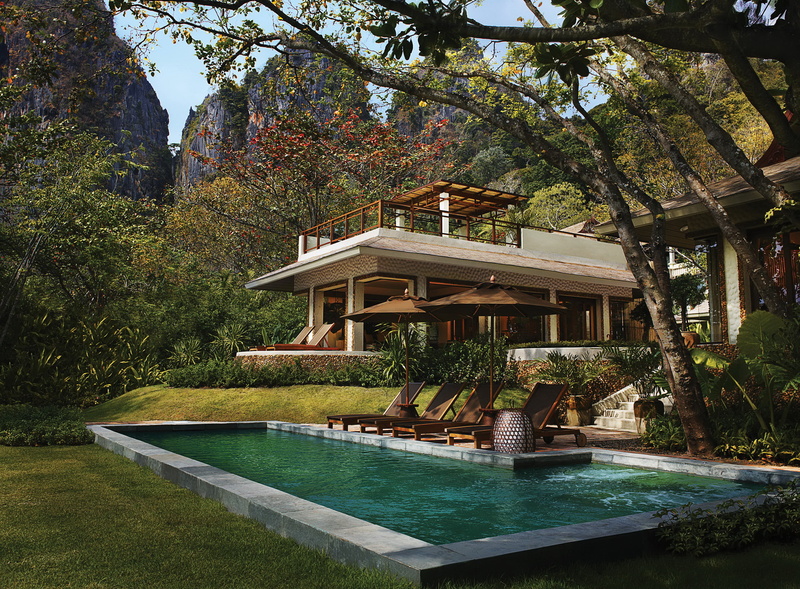 bungalow, phranang, thailand, villa, resorts, pools, krabi, 1080P