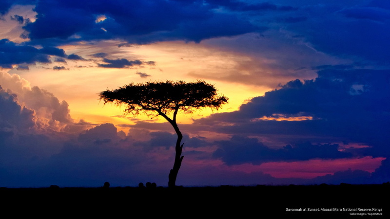 national, 2K, savannah, kenya, reserve, sunset, mara, maasai, Sunrises/Sunsets