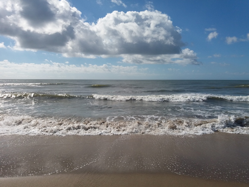 wave, water, idyllic, outdoors, surfing, villa gesell, argentina, sport, horizon, mardelaspampas.com.ar, cloud - sky, beach, beauty in nature, aquatic sport
