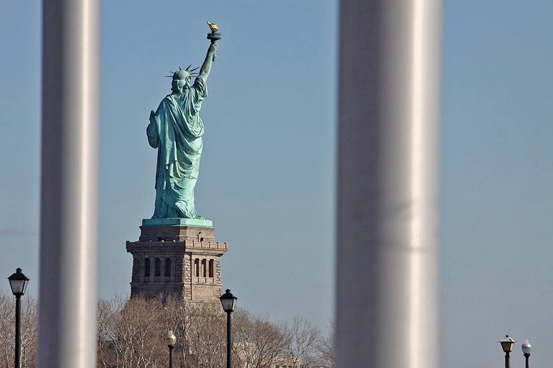 urban, architecture, ny, statue, architecture And Buildings, unites states, nyc, downtown, iconic, american, symbol, york, famous Place, 1080P, Statue Of Liberty