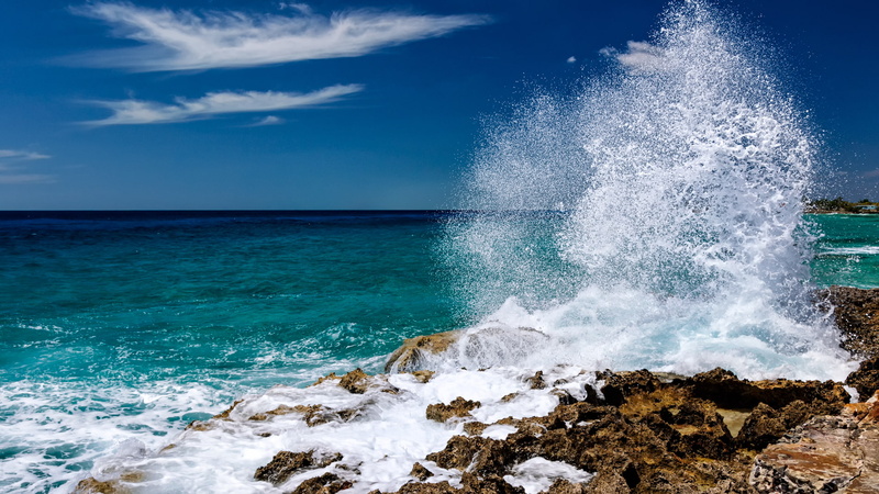 costa, coast, rica, 1080P, hd, waves, mexico, desktop, sea, stones