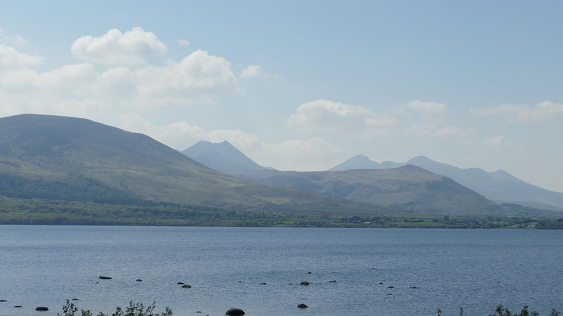mountain, no people, scenics - nature, environment, tranquility, day, nature, beauty in nature, non-urban scene, animal wildlife, killarney, water, mountain peak
