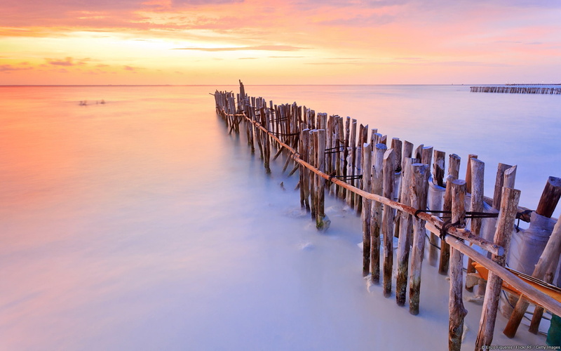 dock, mujeres, cloud - sky, coastline, wooden post, wood - material, scenics - nature, tranquility, no people, sky, nature, reflection, horizon, beauty in nature