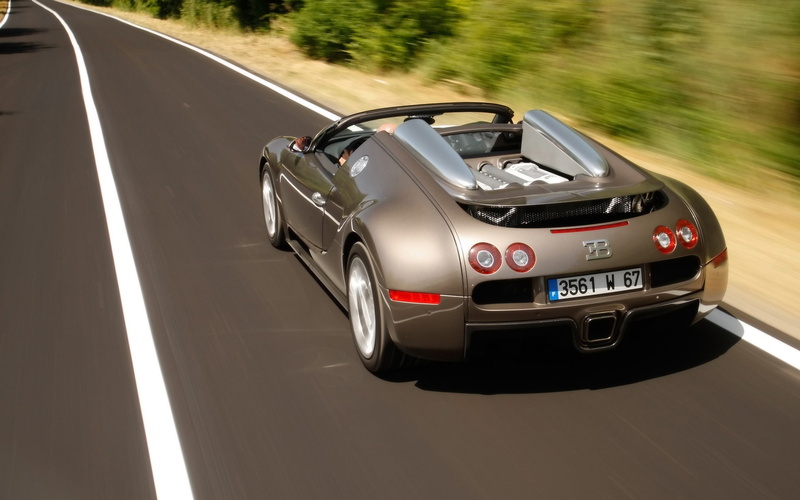 rear, bugatti, speed, grand, sport, Bugatti Veyron, 1080P, veyron, angle, top, rome