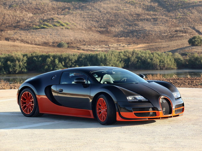 veyron, sport, cars, black, bugatti, car, 1080P, super, sports, orange, super sport