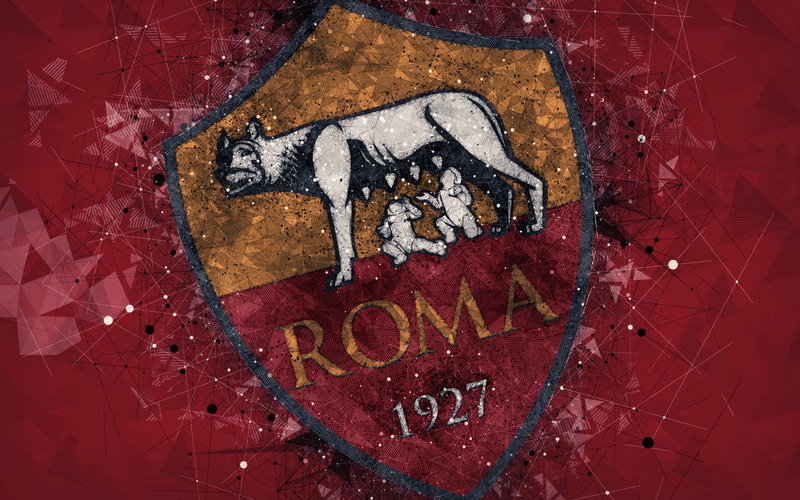 A.S. Roma, Soccer, Logo, 4K