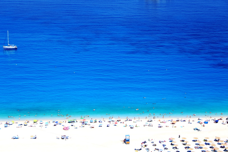 coastline, shore, sunbathing, seaside, outdoors, vacations, summer, aerial, travel, sunlight, tourist Resort, greece, nautical Vessel, scenics, tropical